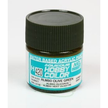 Mr Hobby Aqueous color H-420 RLM 80 Olive Green